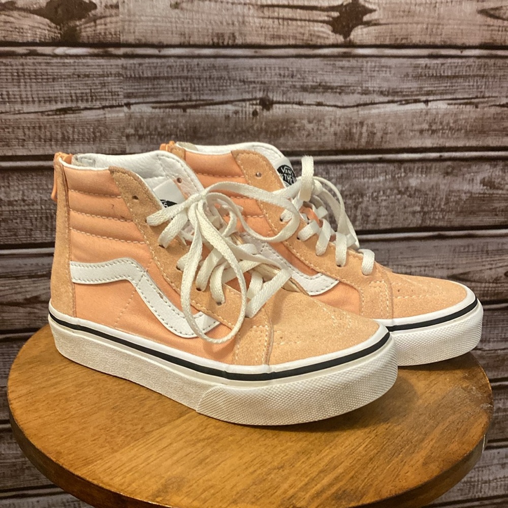 Vans SK8 Hi Zip Color Theory Peach - Size Toddler kids 11.5